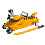 INGCO Hydraulic Floor Jack,2Ton, Travel:200 mm, Net Weight：8.5 kg