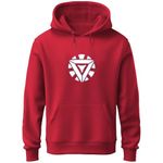 TAANIZLAND Clothing's Avengers Hoodie for Men Trending Best Winter Wear for Mens and Womens | Avengers Logo Edition (in, Alpha, L, Regular, RED_0923)