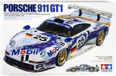 Tamiya 300024186 Porsche 24186 1:24 911 GT1 Lemans `96 Workshop, Model, Plastic, Assembly Kit, Detailed Replica, Mittel