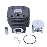 Mtanlo 48mm Cylinder Piston Pin Ring Kit for Husqvarna 261 262 262XP Chainsaw Top Engine Head Assembly 503907971 503541171 503541172