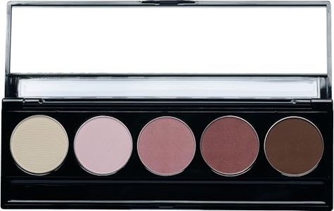 Pure Ziva Matte Rose Pink Vegan Eyeshadow Palette; Talc, Paraben & Cruelty Free