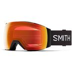 Smith Optics I/O Mag XL Snow Goggle (Black '21, Chromapop Everyday Red Mirror + Bonus Lens)