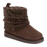 MUK LUKS Women's Laurel Boots, Brown Java, 9