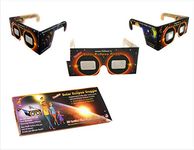 StepsToDo (with device) Solar Eclipse Goggle. Sun Viewer Glasses(set of 1)- Multi color