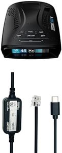 Bundle of Escort MAX 4 Radar Detector + Escort USB-C to RJ11 Radar Power Cord