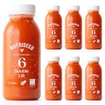 Nutriseed Double Lift Carrot Juice (6 x 250ml) - Cold Pressed Juice, 100% Natural Ingredients containing Carrot, Apple, Pineapple, Ginger, Beetroot and Lemon, No Added Sugar, Gluten-Free & Dairy-Free