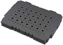 POWERTEC Router Bit Tray Organizer for Festool Systainer SYS 1 - Holds 103 Bits - 28 1/2" and 75 1/4" Shank Router Bit Storage Solution (71419)