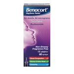 BENACORT Nasal Spray (1x 10ml), Budesonide Nasal Spray with 24-Hour Hay Fever Relief, Alcohol Free and Fragrance-Free