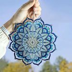 Hademade | Design | Interio Decoration | Home Décor | Kitchen Décor | Indoor Décor | Outdoor Décor | Garden Wind Spinner | Unique Gift | Option for All Occasions (18cm Mandala)