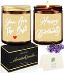 Happy Birthday Gifts for Women, Best Friend Friendship Birthday Gifts for Women, Funny Gag Bestie Candle Gifts for Friend BFF Sister Female Coworker Girlfriend Women, Birthday Candles Gifts(14oz)