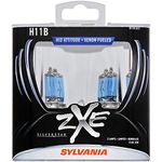 SYLVANIA H11B SilverStar zXe Halogen Headlight Bulb, (Contains 2 Bulbs)