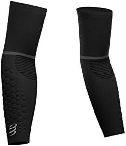 COMPRESSPORT ArmForce Ultralight Manguito de compresión para el brazo, Black, T3