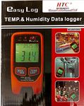 HTC HUMIDITY/TEMP. DATA LOGGER Easy Log (HUMIDITY /TEMP.DATA LOGGER) Model: HTC-R1