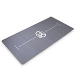 Fitness Mad Skipping Mat, Thick Exercise Equipment Mat, Indoor & Outdoor Jump Rope Mats for, HIIT, Workouts, Boxing and Double Unders Grey
