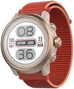 COROS APEX 2 Outdoor GPS Watch, 1.2" Sapphire Titanium, 14 Days Battery Life, On-Wrist Navigation, Offline Maps, Heart Rate Monitor, Track Sleep, Running, Biking, Skiing, Climbing - Coral