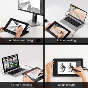 HUION KAMVAS 16 Drawing Tablet – 15.6" Pen Display for Artists