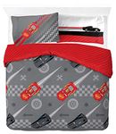 Jay Franco Disney Pixar Cars Race Day Double Duvet Cover Set - Includes 2 Pillowcases