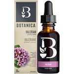 Botanica Valerian Liquid Herb Extract Tincture – Supports Calmness & Relaxation For Better Sleep – Natural Herb Extract Remedy, Non-GMO, Vegan, Gluten Free (50mL)