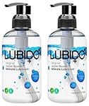 Lubido Original Water Based Paraben Free Intimate Gel Lube – 250ml (Pack of 2)