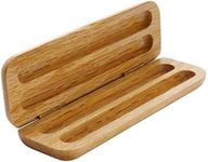 Woodriver Double Pen Presentation Case Oak