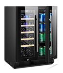 Carysil Wine Chiller and Soft Drink Can Cooler with 20 Bottles and 75 Soft Drink Capacity