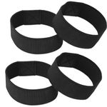 KALIONE 2 Pairs Shoe Straps Band,Anti-Loose Shoe Strap,Detachable Shoe Straps for Heels,Replacement Ankle Straps for Heels,Wide Elastic Shoe Band Strap for Women Girls Holding Loose High Heels,Black