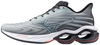 Mizuno Men's Wave Creation 25 Running Shoe, Grey Mist/White, 13