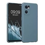 kwmobile Case Compatible with Oppo Find X5 Lite Case - Protective Slim TPU Cover with Soft Matte Finish - Arctic Night