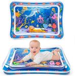 Xkey Water Mat, Play Mat Promote Development, Prevent Flat Head, Make Your Time Easier (Dolphin-Multi)