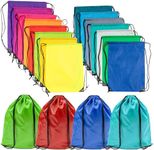 Bramble - Premium Drawstring Sports Gym/School Bags, Party Bags, School & Travel Bag in Assorted Colours - 43 x 34 cm (30 Pack)