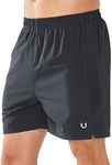 NORTHYARD Men's 5'' Running Shorts Athletic Workout Gym Quick Dry Short for Tennis Active Training with Pockets DARKGREY-XL