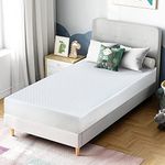 BestMassage 5Inch,6Inch,8Inch,10Inch,12InchMattress, Memory Foam Mattress Gel Mattress for Cool Sleep Pressure Relief, Medium Firm Mattress CertiPUR-US Certified/Bed-in-a-Box/Pressure Relieving