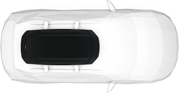 Thule Force 3 Cargo Box M – Black Roof Storage Carrier