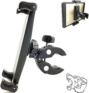 Lycan Series Marine Boat Tablet & Smartphone Pole Handle bar Boat Helm Rail Holder Mount for i Pad Pro 12.9 10.5 9.7 Air Mini GalaxyTab Phone 15 Pro Max Plus S24 Pixel Surface Pro Slate