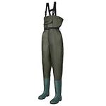 Ultra Fishing Waterproof Chest Waders With Boots - UK 10