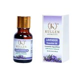 Kullen Lavender Essential Oil for Diffuser, Skin, Hair Growth, Sleep and Relieve Stress | 10ml | 100% Pure and Nature | Therapeutic Oil, Aromatherapy Oil