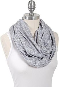 Bebe au Lait Premium Jersey Nursing Scarf, Lightweight and Breathable Cotton, One Size Fits All - Lexington