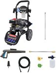 AR Blue Clean MAXX3000-BNDLNC, Includes MAXX 3000 Electric Pressure Washer with 12' Quick Connect Extension Lance. 3000 PSI, 1.3 GPM, Easy Quick Connection Lance, Trigger Gun, 25' Hose, 61 lbs