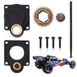 RC Electric Starter Back Plates 27mm RC Electric Power Starter Power Back Cover Backplate E-Starter Box Backplate Back Cover 11012 Compatible with 1/10 RC Vertex 16/18/21 SH 18/21 Nitro Engine Rotor