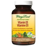 MegaFood - Vitamin D3, A Factor in the Maintenance of Good Health, 72 Count