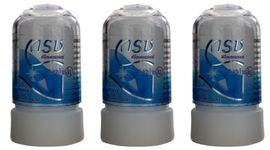 3 Packs of Thai Natural Alum Crystal Deodorant Stick "Pure Alum" 70g