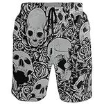 visesunny Men's Novelty Beach Short