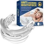 Anti Snoring Mouthpiece, Snoring Aids for Men Women, Adjustable Anti Snore Mouth Guard, Anti Snoring Devices to Reduce Bruxism & Snore