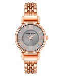 Anne Klein Women's Bracelet Watch, Grey/Rose Gold, Quartz Movement