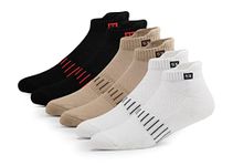 Supersox Bamboo Ankle Socks for Men Made of Sustainable & Eco Friendly Material - Athletic Softer than Cotton Socks, Anti Odour - Ideal forSports, Gym & All Day Wear (Pack of 3)