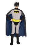 Super DC Heroes Deluxe Muscle Chest The Batman Toddler Costume (size 2-4)