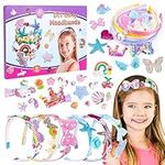 SUNtoys DIY Girls Birthday Presents Hair Accessories for Girls Gifts for 4-12 Year Old Girls,Toys for 5-12 Year Old Girls Arts and Crafts for Kids Presents for 6-12 Year Old Girls Friendship Bracelet