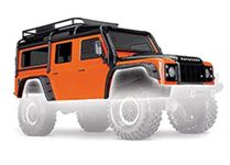 Traxxas 8011A Land Rover Defender Body, Adventure Orange: TRX-4