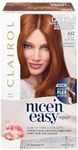 Clairol Nice'n Easy Repair Permanent Hair Colour, 6R Light Auburn, Strengthening, Natural Looking Hair Colour