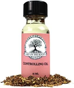 Controlling Oil 1/2 oz | Compelling, Commanding & Power Rituals | Hoodoo Wicca Pagan Voodoo
